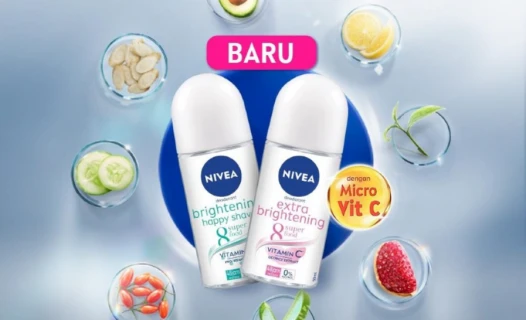 Ketiak Cerah dan Sehat dengan Deodoran NIVEA Brightening Range 8 Superfood