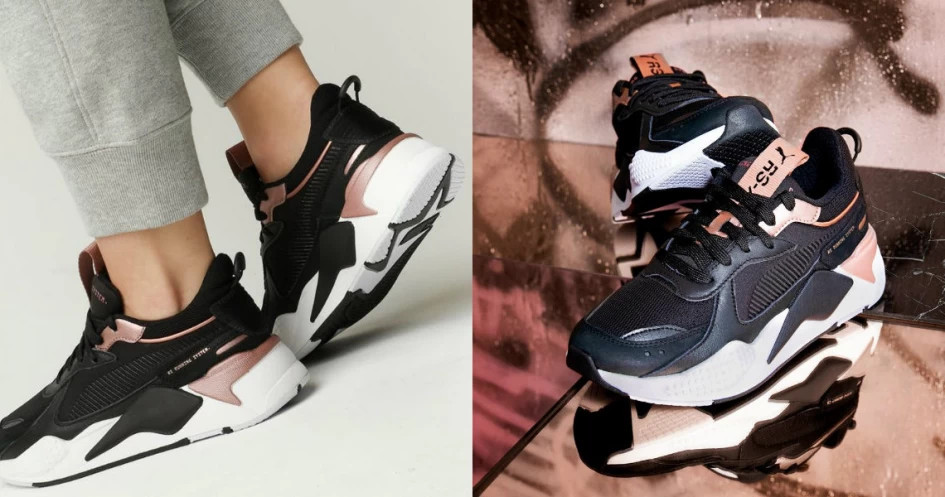 puma suede black size 3